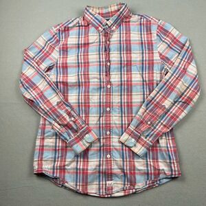 Vineyard Vines Men's Medium Multicolor Plaid Murray Shirt Slim Fit Button Down